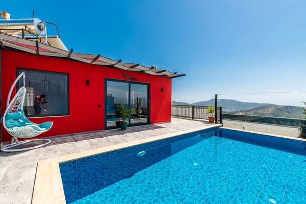Villa Hommer, Kalkan Bölgesinde, Jeneratörlü, Tek Odalı 2