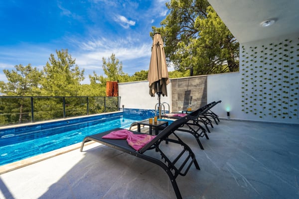 Villa Delfin-3, Merkezi Konumda, Denize Yakın Lüks Villa 3