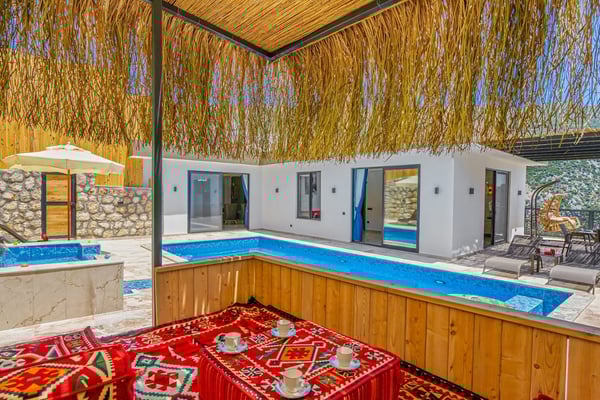 Villa Secret-3, Kalkan Bölgesinde, 5 Kişilik ve Muhafazakar Villa 1