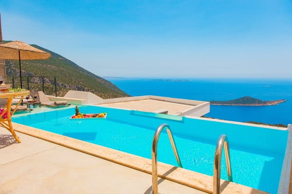 Villa Çil-3, Kahvaltı Dahil, Jakuzili, Muhteşem Deniz Manzaralı ve Muhafazakar 1