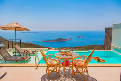 Villa Çilli-1, Kahvaltı Dahil, Muhteşem Deniz Manzaralı 1