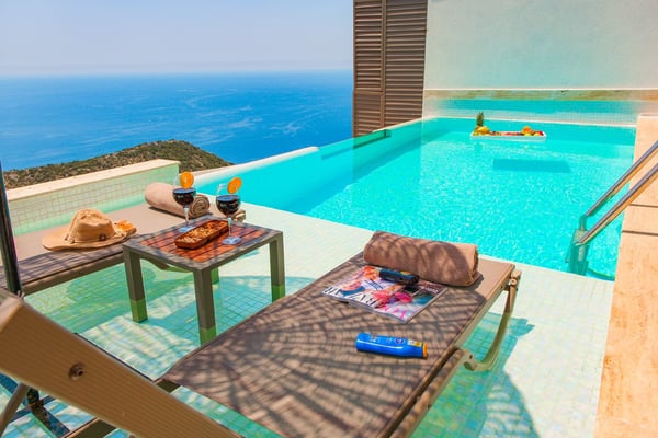 Villa Çilli-1, Kahvaltı Dahil, Jakuzili, Muhteşem Deniz Manzaralı ve Muhafazakar 3