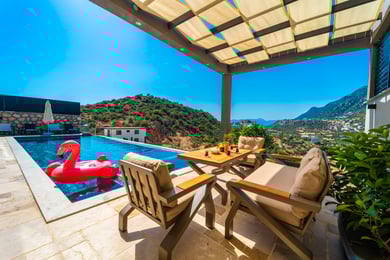 Villa Gacha-2, Kalkan Bölgesinde, 3 Odalı, Hamam ve Saunalı 2