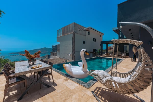 Villa Gonzalo-2, Kalkan Bölgesinde, 3 Odalı, Sauna ve Deniz Manzaralı 1