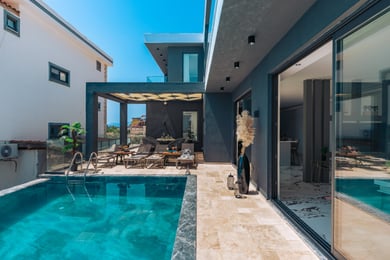 Villa Gonzalo-2, Kalkan Bölgesinde, 3 Odalı, Sauna ve Deniz Manzaralı 3
