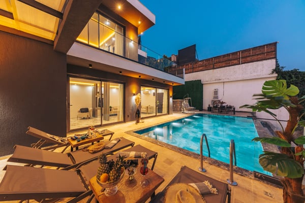 Villa Gonzalo-2, Deniz Manzaralı, Sauna, Jakuzi 1