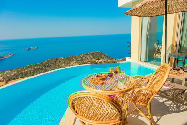 Villa Çilli-3, Kahvaltı Dahil, Jakuzili, Muhteşem Deniz Manzaralı ve Muhafazakar 2