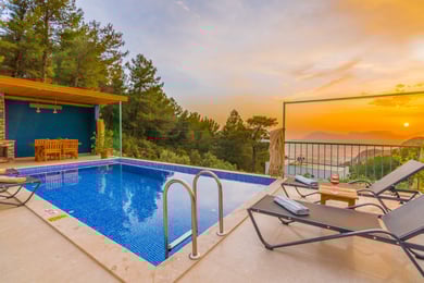 Villa İlithya-2, Muhafazakar, Jakuzili ve İki Odalı 1