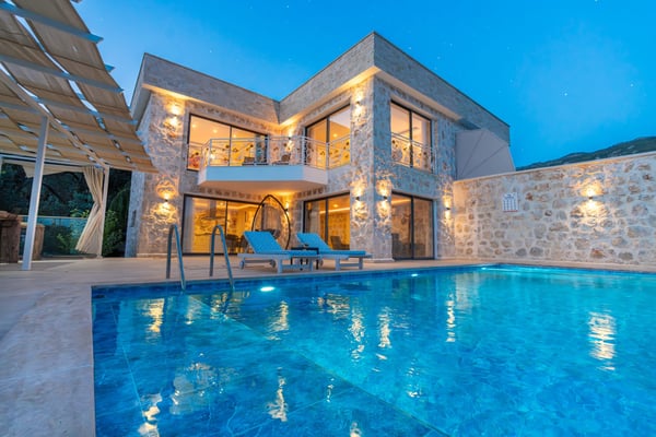 Villa Nihan-3, Deniz Manzaralı, Çocuk Parklı, Doğa İçerisinde Villa 1