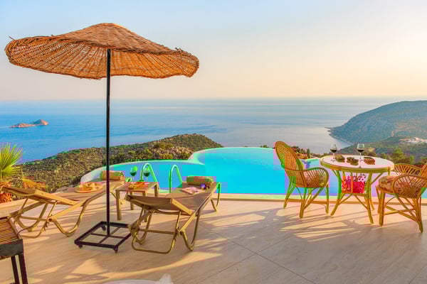 Villa Çilli-5, Kahvaltı Dahil, Jakuzili, Muhteşem Deniz Manzaralı ve Muhafazakar 1