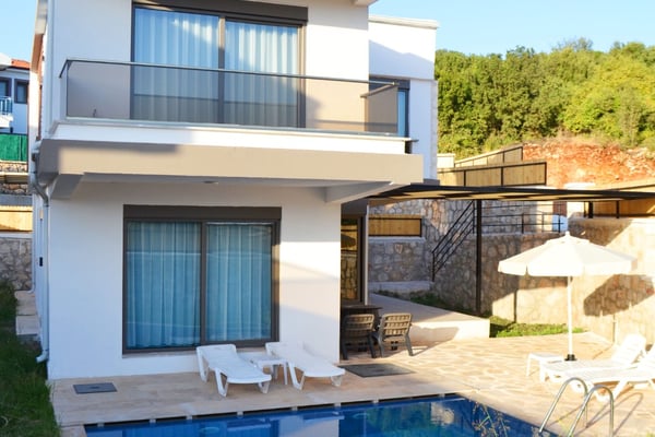 Villa Buratta-2, Kaş Bölgesinde, 6 Kişilik ve 3 Odalı 1