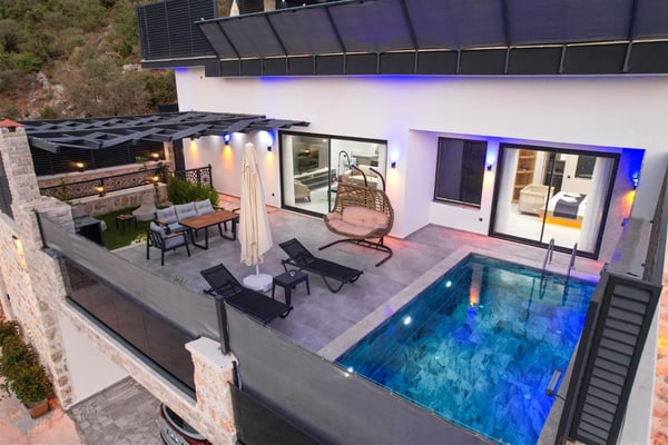Villa Bonita-1, Kalkan Bölgesinde, Jakuzili ve Muhafazakar 2