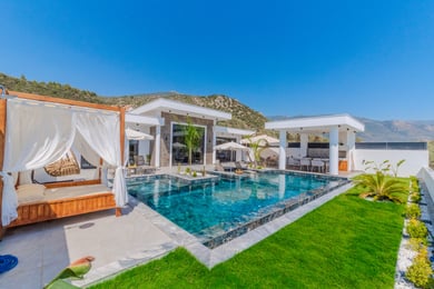 Villa Morado, Kalkan Bölgesinde, Hamam ve Saunalı, 5 Kişilik, Çift Jakuzili 1