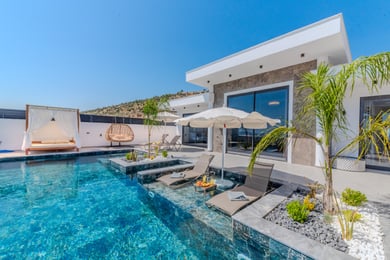 Villa Morado, Kalkan Bölgesinde, Hamam ve Saunalı, 5 Kişilik, Çift Jakuzili 1