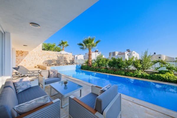Villa Şiraz-1, Kalkan Bölgesinde, 4 Odalı, Deniz Manzaralı 3