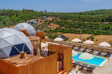 Domi Dome-1, Kahvaltı Dahil, Jakuzili, Ortak Havuzlu Dome 3