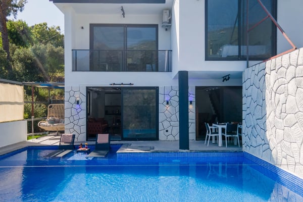 Villa Kayacan-1, Kalkan Bölgesinde, 2 Odalı ve Jakuzili 2