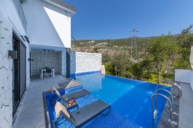 Villa Kayacan-1, Kalkan Bölgesinde, 2 Odalı ve Jakuzili 3