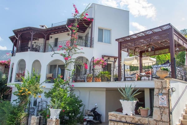 Villa Viva, Kalkan Bölgesinde, Plaja Yakın, Deniz Manzaralı 1