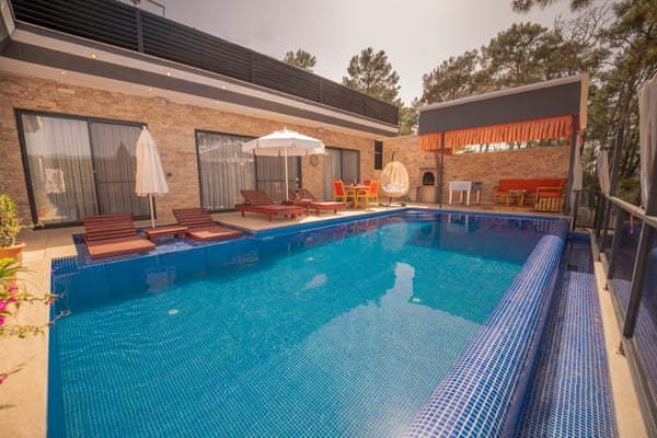 Villa Henna-1, Kalkan'da Isıtmalı, Kapalı Havuzlu Lüks Villa 2