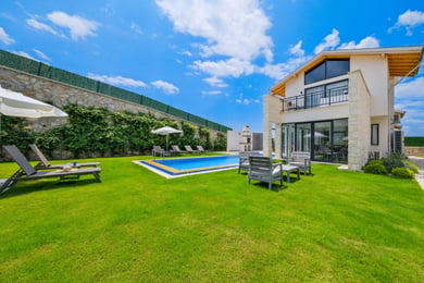 Villa İbi-4, Fethiye Bölgesinde, Çift Jakuzili, Saunalı ve 4 Odalı 2