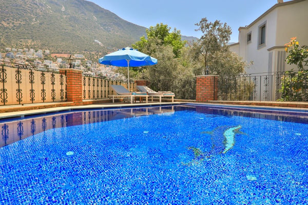 Villa Dore, Kalkan Bölgesinde, Merkezi Konumda, 4 Odalı 2