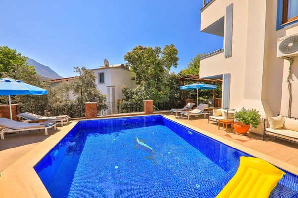 Villa Dore, Kalkan Bölgesinde, Merkezi Konumda, 4 Odalı 3