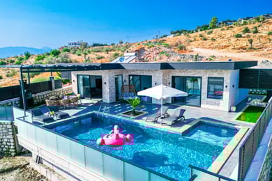 Villa Salambo-6, Kalkan Bölgesinde, Jakuzili, Muhafazakar 2