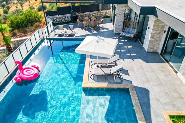 Villa Salambo-6, Kalkan Bölgesinde, Jakuzili, Muhafazakar 3
