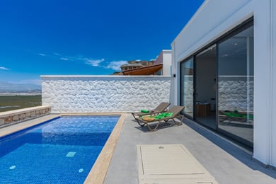 Villa Sumirela-7, Kalkan Bölgesinde, Jakuzili, Tek Odalı 3