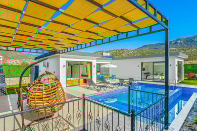Villa Mirket-1, Kalkan Blgesinde, 5 Kişilik, Jakuzili, Jeneratörlü 1