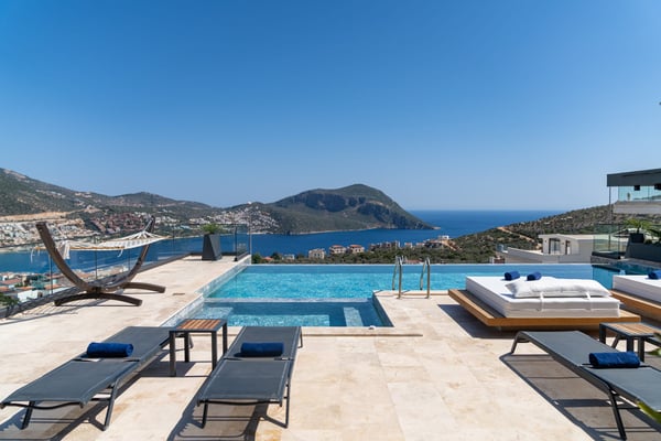 Villa Bran, Deniz Manzaralı, Sonsuzluk Havuzlu, Jakuzili Villa 2