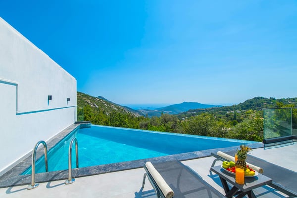 Villa Sola, Kalkan Mevkiinde, 2 Kişilik, Jakuzili 3