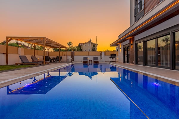 Villa Bettle, Belek'te, 4 Odalı, 8 Kişilik, Muhafazakar 3
