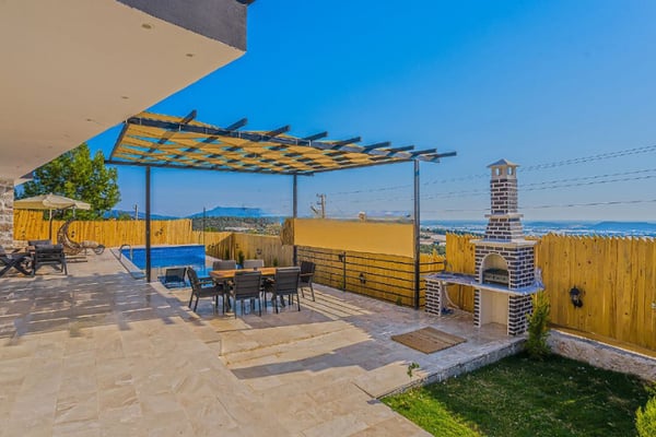 Villa Berbet-1, Kalkan Bölgesinde, Jakuzi ve Saunalı Muhafazakar 2
