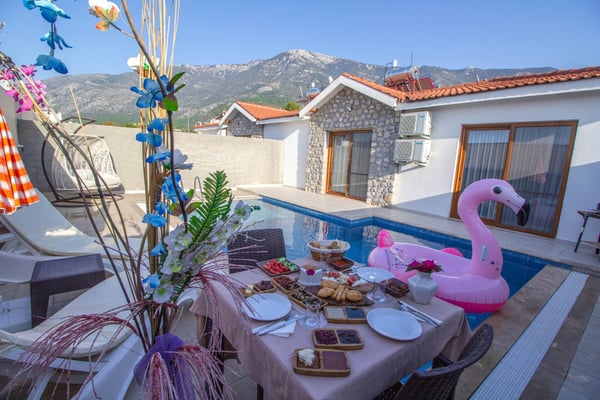 Villa Troya-6, Fethiye Bölgesinde, Jakuzili ve 2 Odalı 1