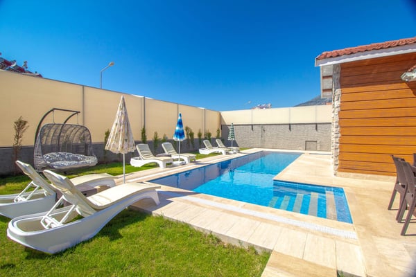Villa Miranda-1, Ölüdeniz Bölgesinde, Jakuzili, 3 Odalı ve Muhafazakar 3