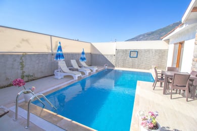 Villa Troya-7, Fethiye Bölgesinde, 2 Odalı ve Jakuzili 3