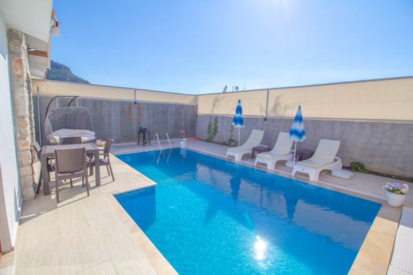 Villa Troya-8, Fethiye Bölgesinde, 2 Odalı ve Jakuzili 2