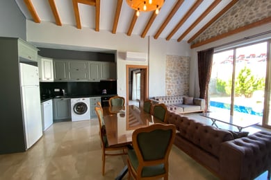 Villa Miranda-3, Ölüdeniz Bölgesinde, Jakuzili, Muhafazakar ve 3 Odalı 3