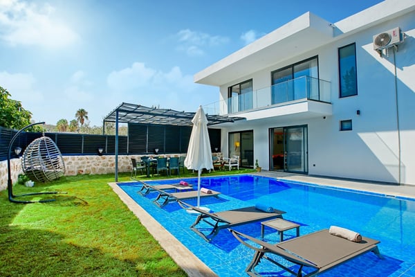 Villa Hare-2, Patara Bölgesinde, 2 Odalı, Jakuzili 2