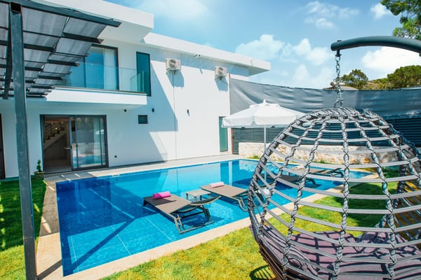 Villa Hare-2, Patara Bölgesinde, 2 Odalı, Jakuzili 3