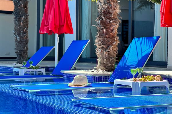 Villa Palmiye-1, Jakuzili ve Isıtmalı Havuzlu, Muhafazakar Villa 3