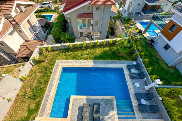 Villa Göcek-B, Göcek Bölgesinde, Jakuzili, 2 Salon ve 4 Odalı 3