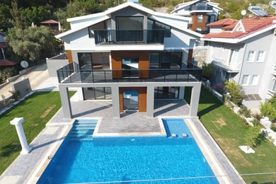 Villa Göcek-C, Göcek Bölgesinde, Jakuzili, Merkezi konumda ve 4 Odalı 1