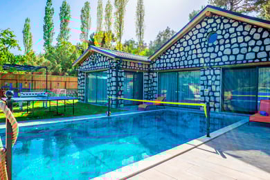 Villa Flamingo-2, Kalkan Bölgesinde, 2 Odalı ve Muhafazakar Villa 2