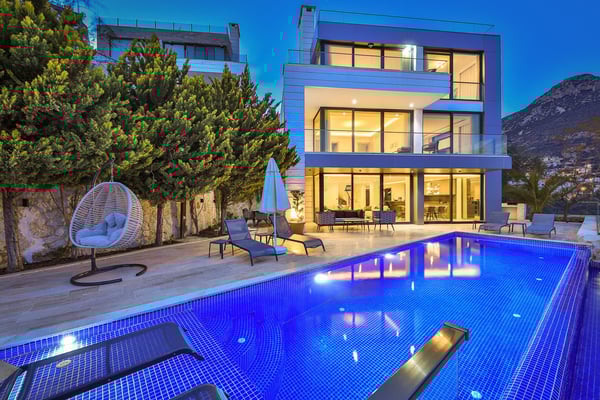 Villa Nephele, Kalkan Bölgesinde, Merkezi Konumda ve Deniz Manzaralı 1