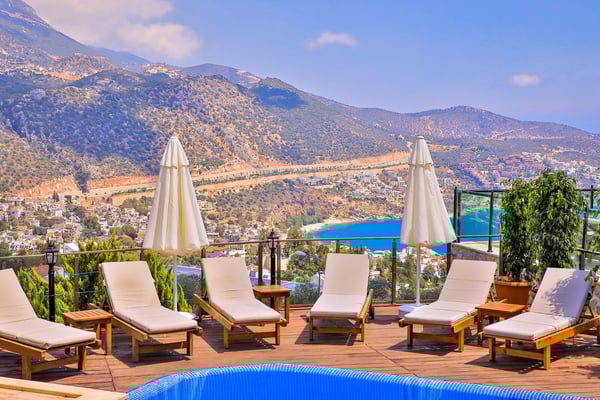 Villa Nephele-2, Kalkan Bölgesinde, Merkezi Konumda ve Deniz Manzaralı 2