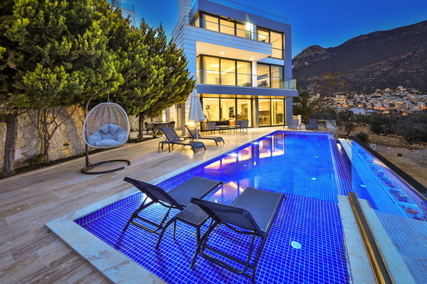 Villa Nephele, Kalkan Bölgesinde, Merkezi Konumda ve Deniz Manzaralı 3