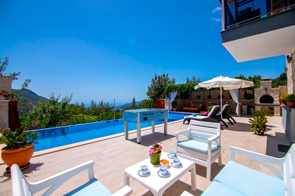 Villa Diva, Deniz Manzaralı, Jakuzili Balayı Villası 2